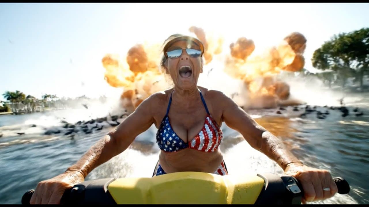 Still from the Kalshi NBA Finals commercial generated with Google Veo 3.