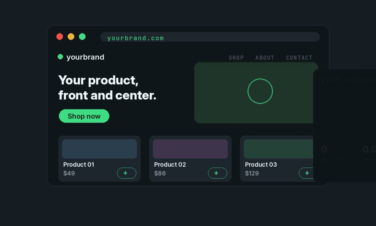 Custom Website & Store